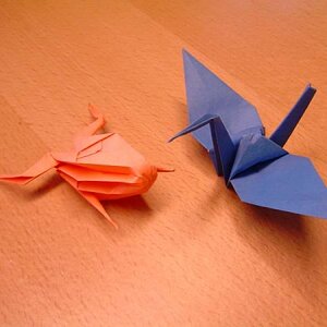 Origami: I have been folding paper since I was a kid, and my daughter renewed my interest.