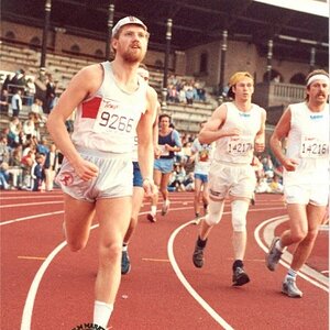 Stockholm Marathon 1984... And yes: That really is me in the picture..