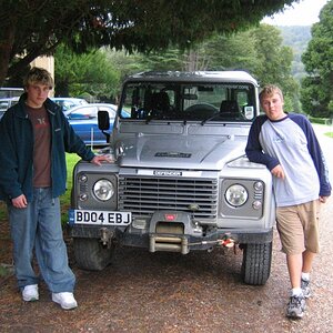 Of course they went to a Land Rover driving school! Where else can you learn to drive the best 4 x 4 x far?
