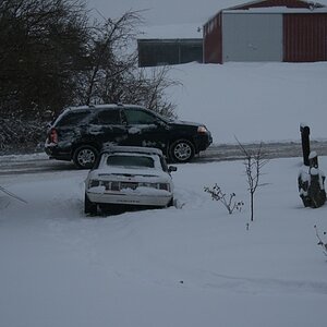 3 Feb 2009 - Idiot tries to back into my drive in a rear wheel drive with no traction control. The car is off the driveway in the yard on the right si