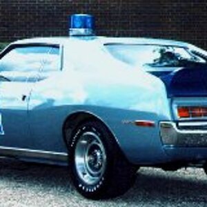 The original high powered police pursuit car in early 1970s