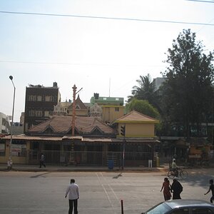 The Ayyapaswamy temple at Madivala ...