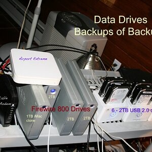 Backup drive bank and misc - 20110128 IMG 4201