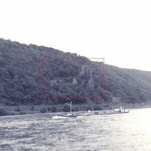 Hillside Castle on the Rhone river circa 1967