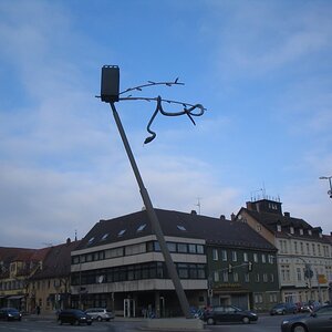 The Ludwickberg city square near the castle ...