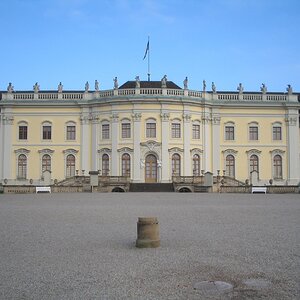 A closer shot of the Ludwigsburg castle...