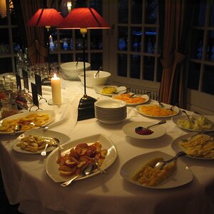The fruits spread at the Landhotel Krone