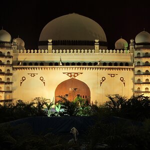 The Gumbaz cake from front