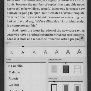 nook simple touch fonts