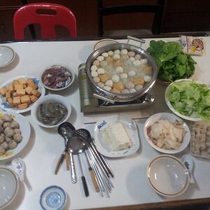 This is steamboat. South East Asian version of the hotpot