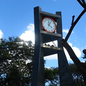 Bangalore south has a new landmark, with the opening of the 61 feet tall Clock Tower "Ambara Chumbana" erected at Southend Circle on Feb, 16, 2013. Vi