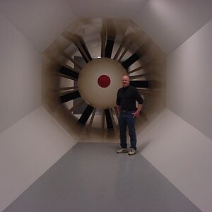 Inside of a Small Wind Tunnel