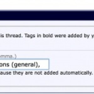 Adding related topic tags