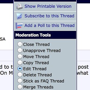 Moderator tools